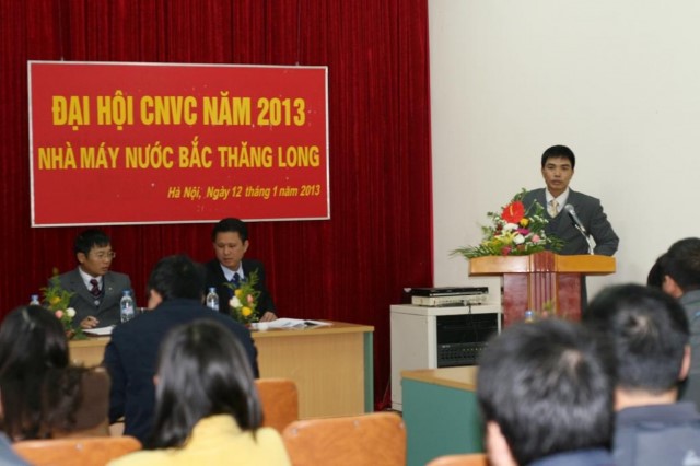 Đai hội CNVC đơn vị hướng tới Đại hội CNVC toàn Công ty NSHN