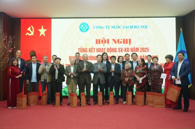 Hội nghị Tổng kết hoạt động sản xuất kinh doanh năm 2025, Phương hướng nhiệm vụ trọng tâm năm 2026 và triển khai kế hoạch cấp nước Tết Nguyên đán Bính Ngọ
